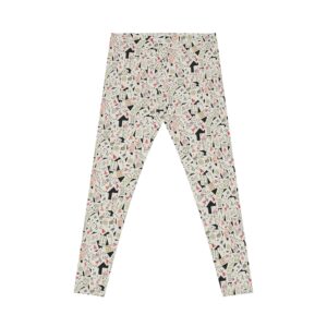 Mahjong Matters Women's Leggings — Mahjong Tile Design All-Over Print